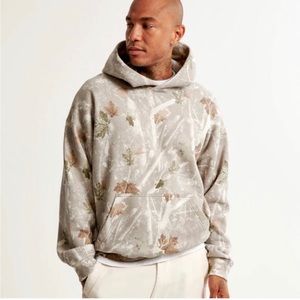 Essential Popover Hoodie - Light Gray Camo
